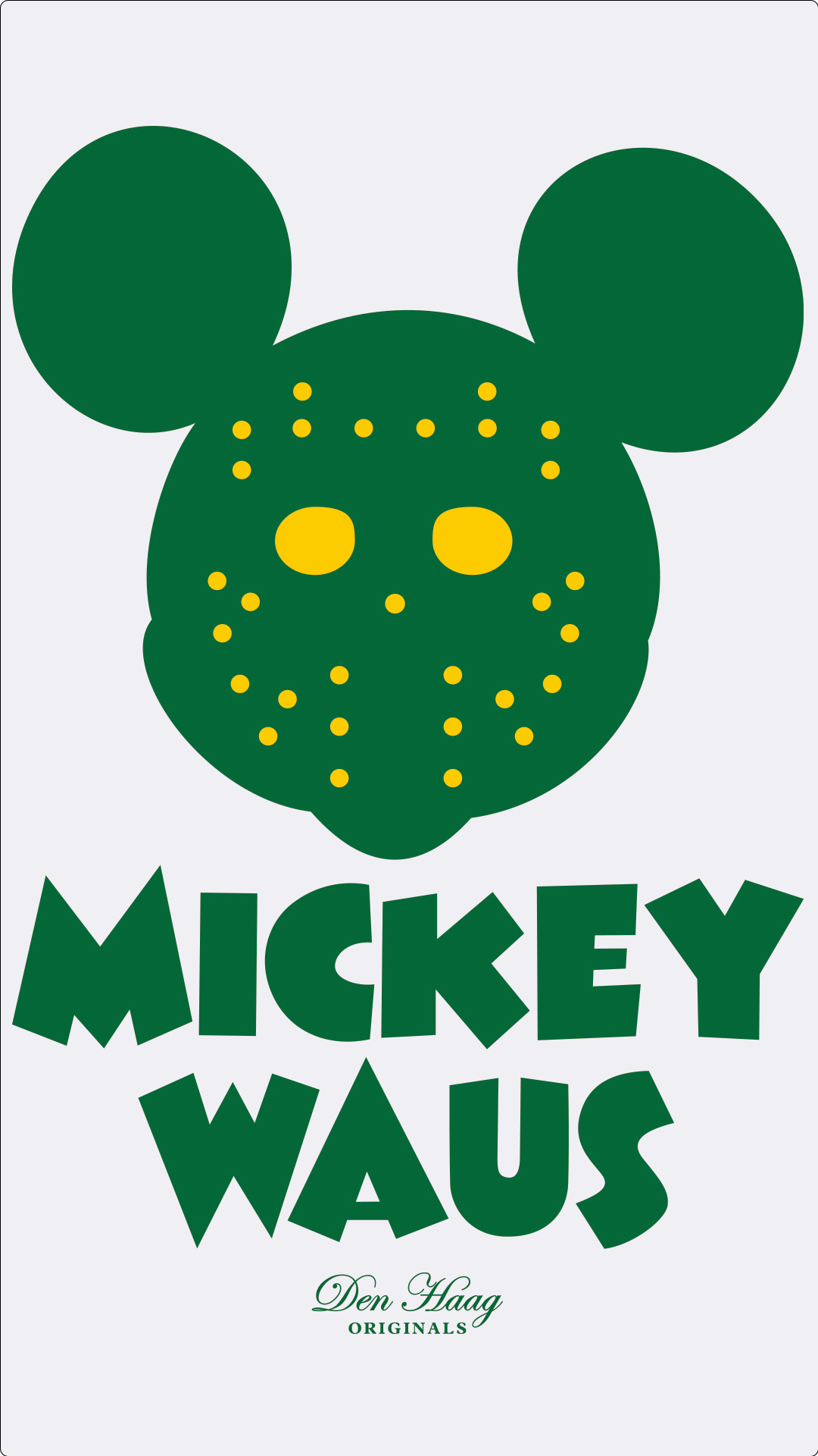 Mickey Waus Heavy Weight T-shirt (Yellow Gold/Green/White)