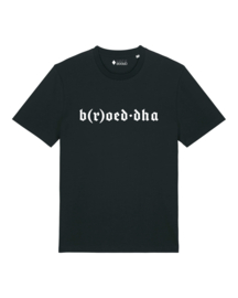 B(r)oed-dha Medium Fit T-shirt (White/Black)