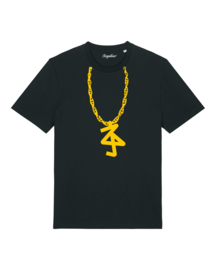Stork Hanger Medium Fit T-shirt (Yellow Gold/Black)