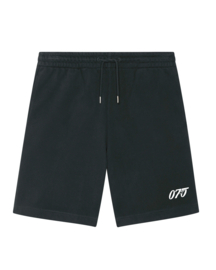 Bond 070 Relaxed Fit Shorts (White/Black)
