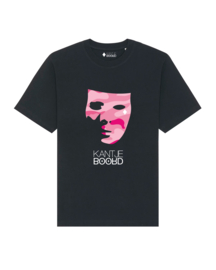 Kantjeboord Lifestyle ‘Camouflage Mask’ Heavyweight Oversized T-Shirt - Black/Blossom Elite