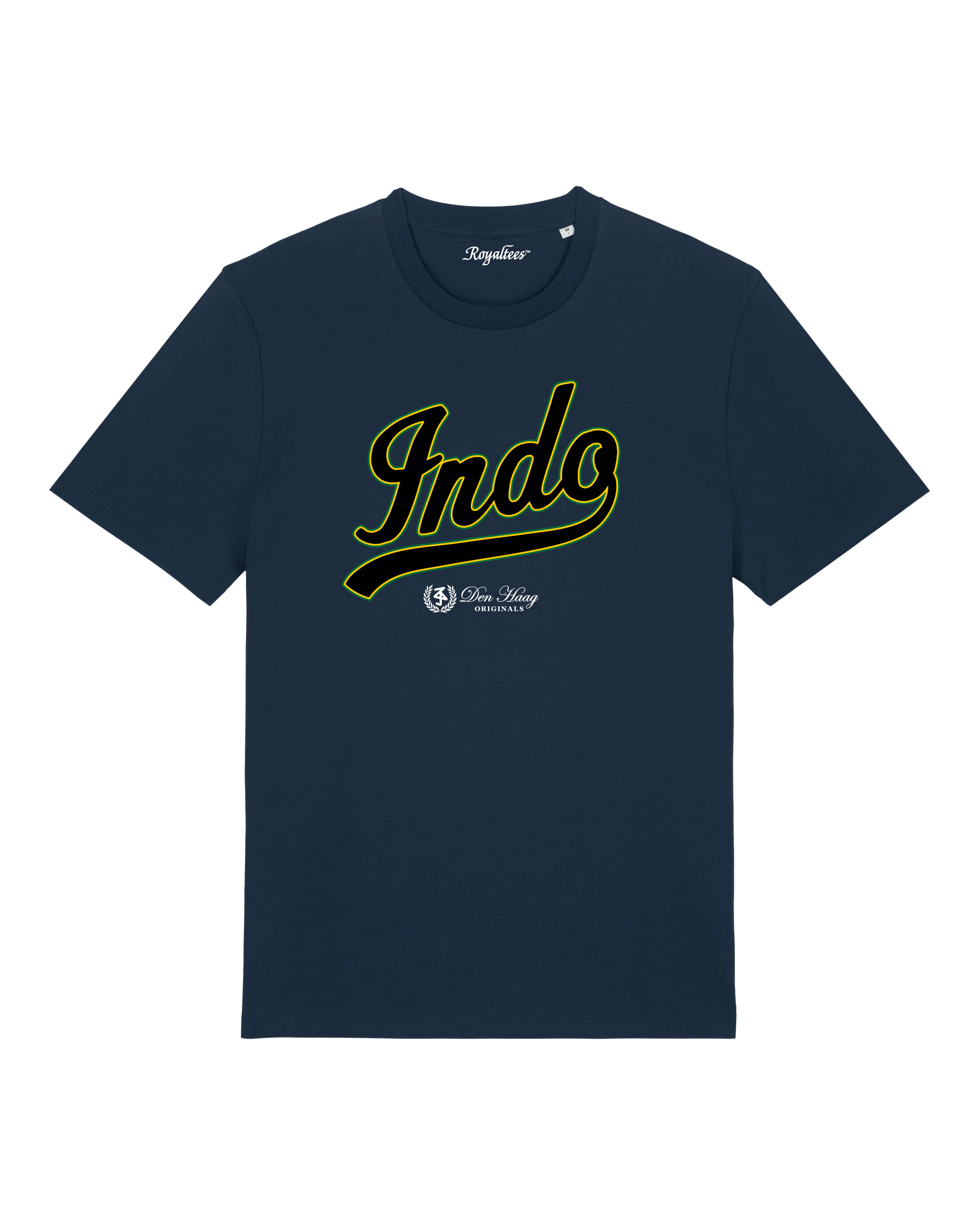 Haagse Indo Medium Fit T-shirt (Navy)