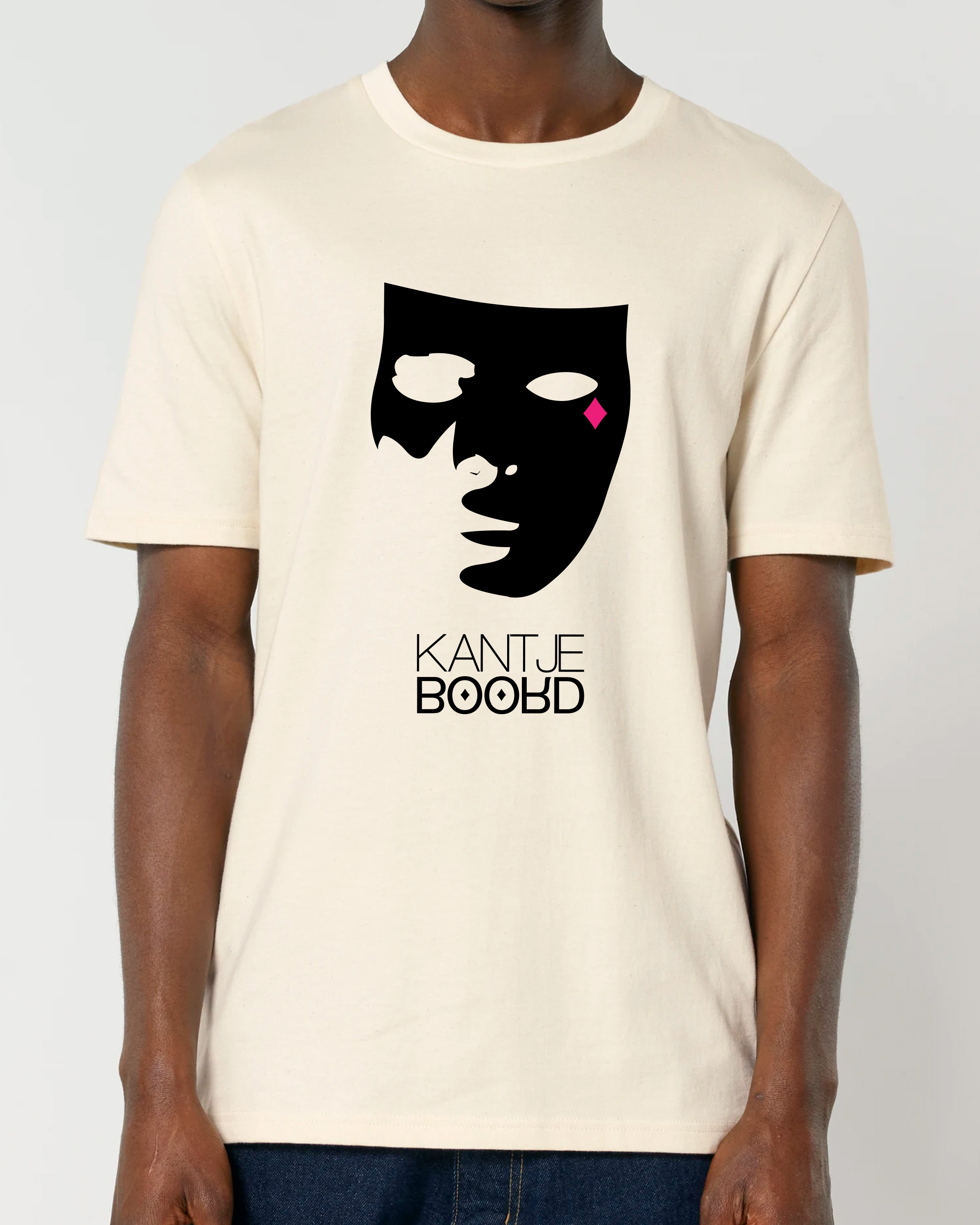 Masker Logo Medium Fit T-shirt (Magenta/Black/Canvas)