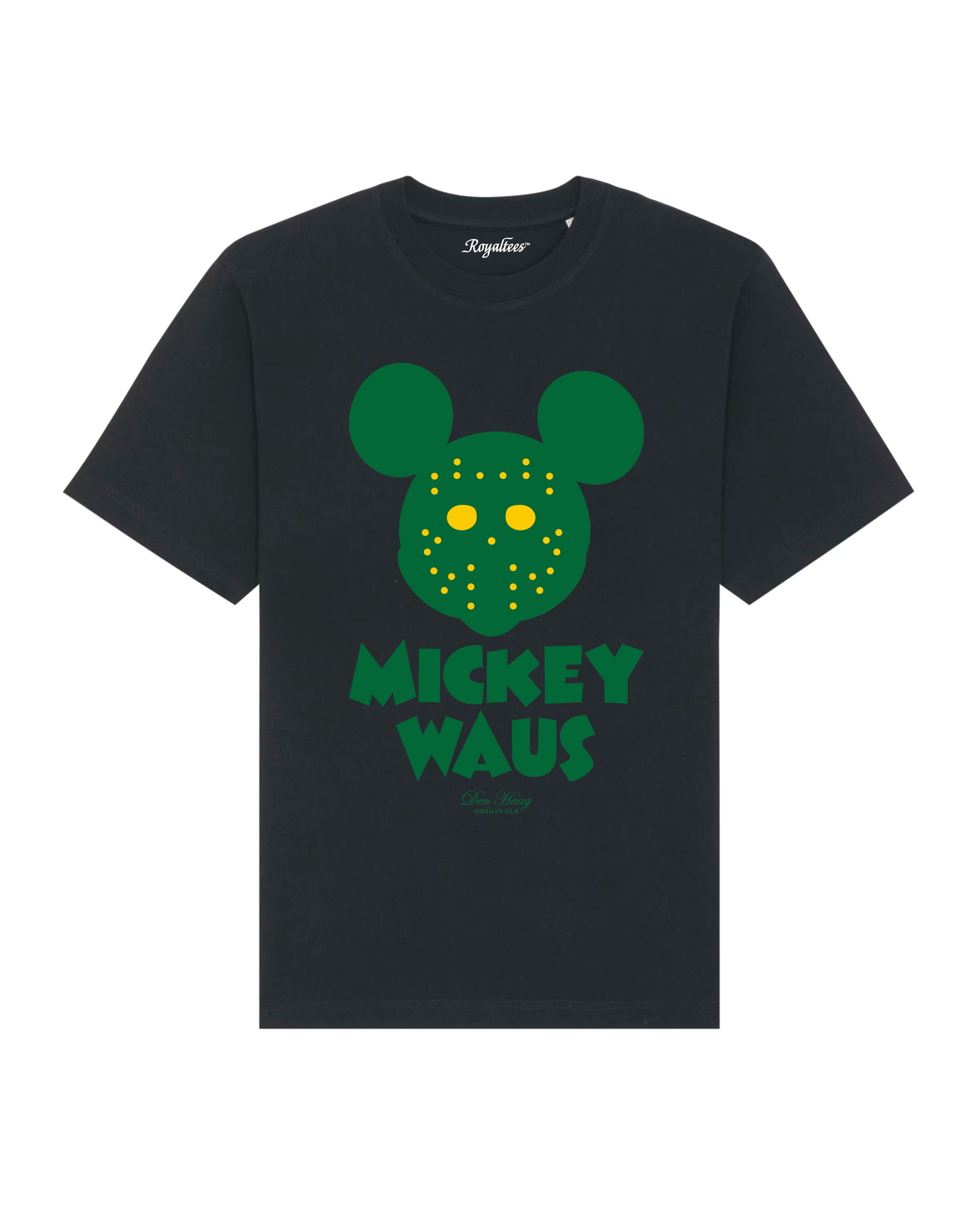 Mickey Waus Heavy Weight T-shirt (Yellow Gold/Geen/Black)