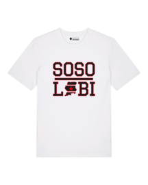 So So Lobi Medium Fit T-shirt (Red/Black/White)