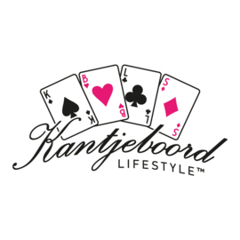 Kantjeboord Lifestyle ‘High Roller Club’ Medium Fit T-Shirt - White/Cyber Berry
