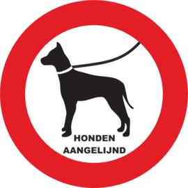 honden aan de lijn