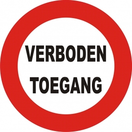 VERBODEN TOEGANG  1