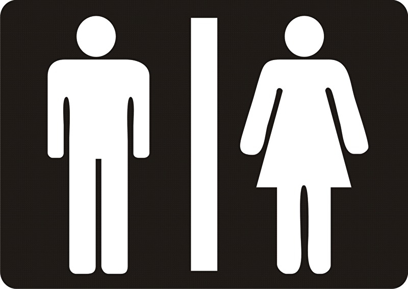 overal universiteitsstudent Omhoog gaan WC MAN / VROUW | WC / Toilet | DIEREN STICKER WINKEL