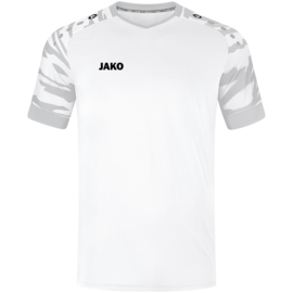 JAKO Shirt Wild KM wit/zilvergrijs (4244/010)