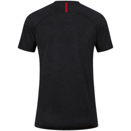 JAKO T-shirt Challenge zwart/rood (6121/502)