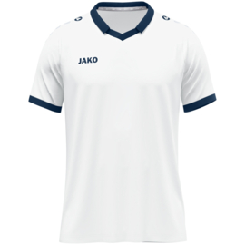 JAKO Shirt Glory KM wit/marine (4251/007) (NIEUW)