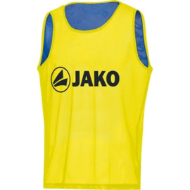 JAKO Chasuble réversible jaune-bleu 2618/03 (NEW)