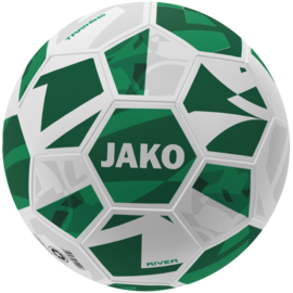 JAKO Trainingsbal River wit/groen (2342/666) (NIEUW)