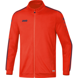JAKO Polyestervest Striker 2.0 flame/navy (9319/18) - RONDE PRIJS