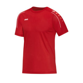 Jako T-shirt Classico rouge 6150/01 (avec logos wadokai)