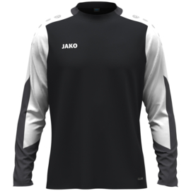 JAKO Longsleeve Dynamic zwart/wit/antraciet (8870/826) (NIEUW)