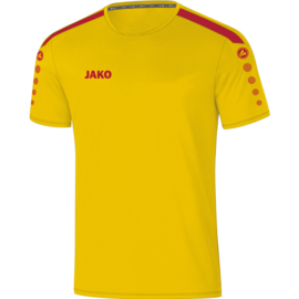 JAKO Wedstrijdshirt Power citroen/rood (4223/302)