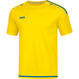 JAKO Shirt Striker 2.0 KM citroen/sportroyal (4219/12) - RONDE PRIJS