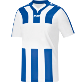 JAKO Shirt Santos wit/sportroyal (4202/40) (SALE)