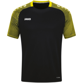 JAKO T-shirt Performance noir/jaune tendre (6122/808)