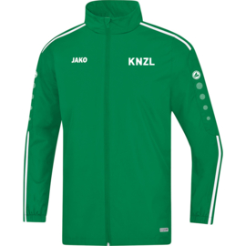 Regenjas Striker 2.0 sportgroen (+ Clublogo KNZL)