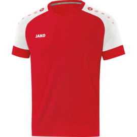 JAKO Shirt Champ 2.0 KM sportrood/wit (4220/01) - SALE