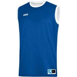 JAKO Reversible Shirt Change 2.0 royal/wit (4151/04) - RONDE PRIJS