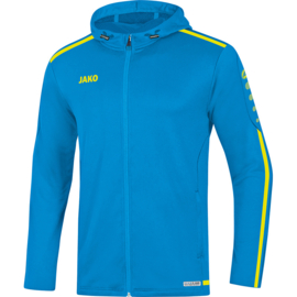JAKO Jas Met Kap Striker 2.0 JAKO blauw/fluogeel (6819/89) - RONDE PRIJS