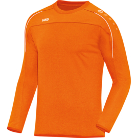 JAKO Sweat Classico fluo oranje 8850/19