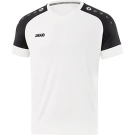 JAKO Shirt Champ 2.0 KM wit-zwart 4220/00