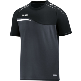 JAKO T-shirt Competition 2.0 anthra/noir (6118/08) (SALE)