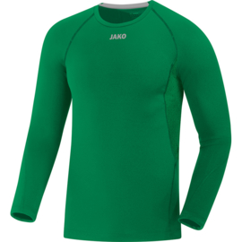 JAKO Shirt Compression 2.0 LM groen 6451/06