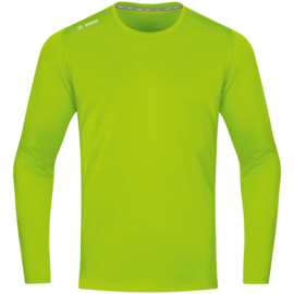 JAKO Longsleeve Run 2.0 JAKO fluogroen (6475/25)