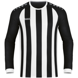 JAKO Shirt Inter LM zwart/wit/zilver (4315/814)
