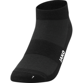 JAKO  Invisible footies 3-pak zwart (3938/08)