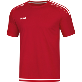JAKO T-shirt Striker 2.0 chilirood/wit (4219/11) (SALE)