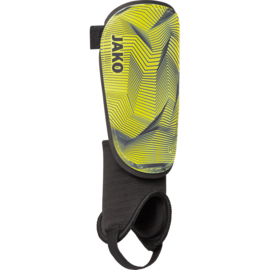 JAKO Scheenbeschermer Classic fluogeel/antraciet (2710/33) - RONDE PRIJS