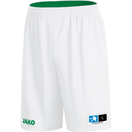 JAKO Reversible short Change 2.0 sportgroen/wit (4451/06)