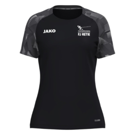 JAKO T-shirt Sonic damesmaten (6126D/801) + logo voor en achteraan