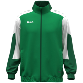 JAKO Geweven jas Dynamic groen/wit/donkergroen (9870/204) (NIEUW)