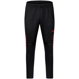 JAKO Pantalon d'entraînement Challenge noir/rouge (8421/812)