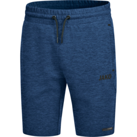 JAKO Short Premium Basics marine  gemeleerd (8529/49)