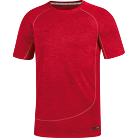 JAKO T-shirt Active Basics rood gemeleerd (6149/01) - RONDE PRIJS