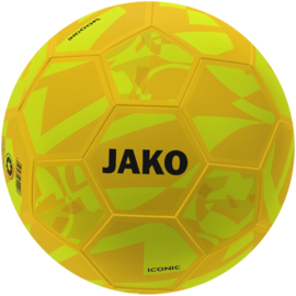 JAKO Bal Indoor Iconic fluogeel/geel/zwart (2387/692) (NIEUW)