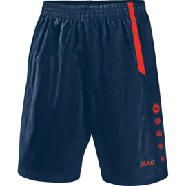 JAKO Short Turin JAKO navy/flame (4462/18) - SALE
