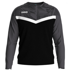JAKO Sweater Iconic zwart/antraciet (8824/801) - LEVERBAAR VANAF APRIL