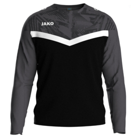 JAKO Sweater Iconic zwart/antraciet (8824/801)