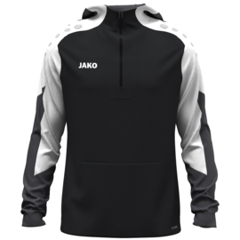 JAKO Sweater met kap Dynamic zwart/wit/antraciet (6770/826) (NIEUW)