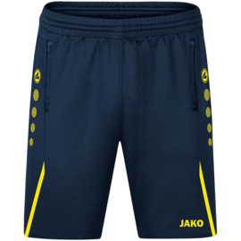 JAKO Traingsshort Challenge marine/fluogeel  (8521/904)